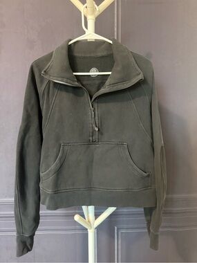 Lululemon scuba Black Half-Zip Pullover